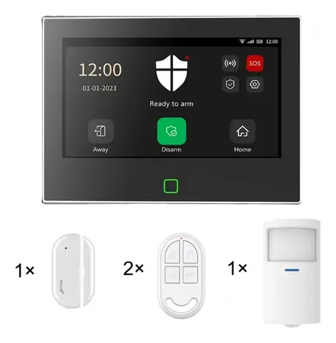 Foto de nuestra nueva alarma automonitoreada